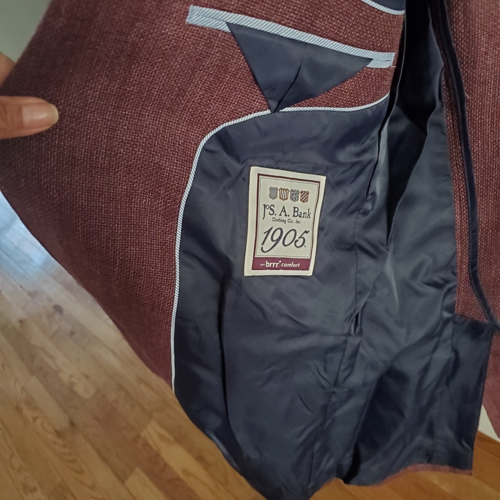 Jo's A Banks men's suit jackets